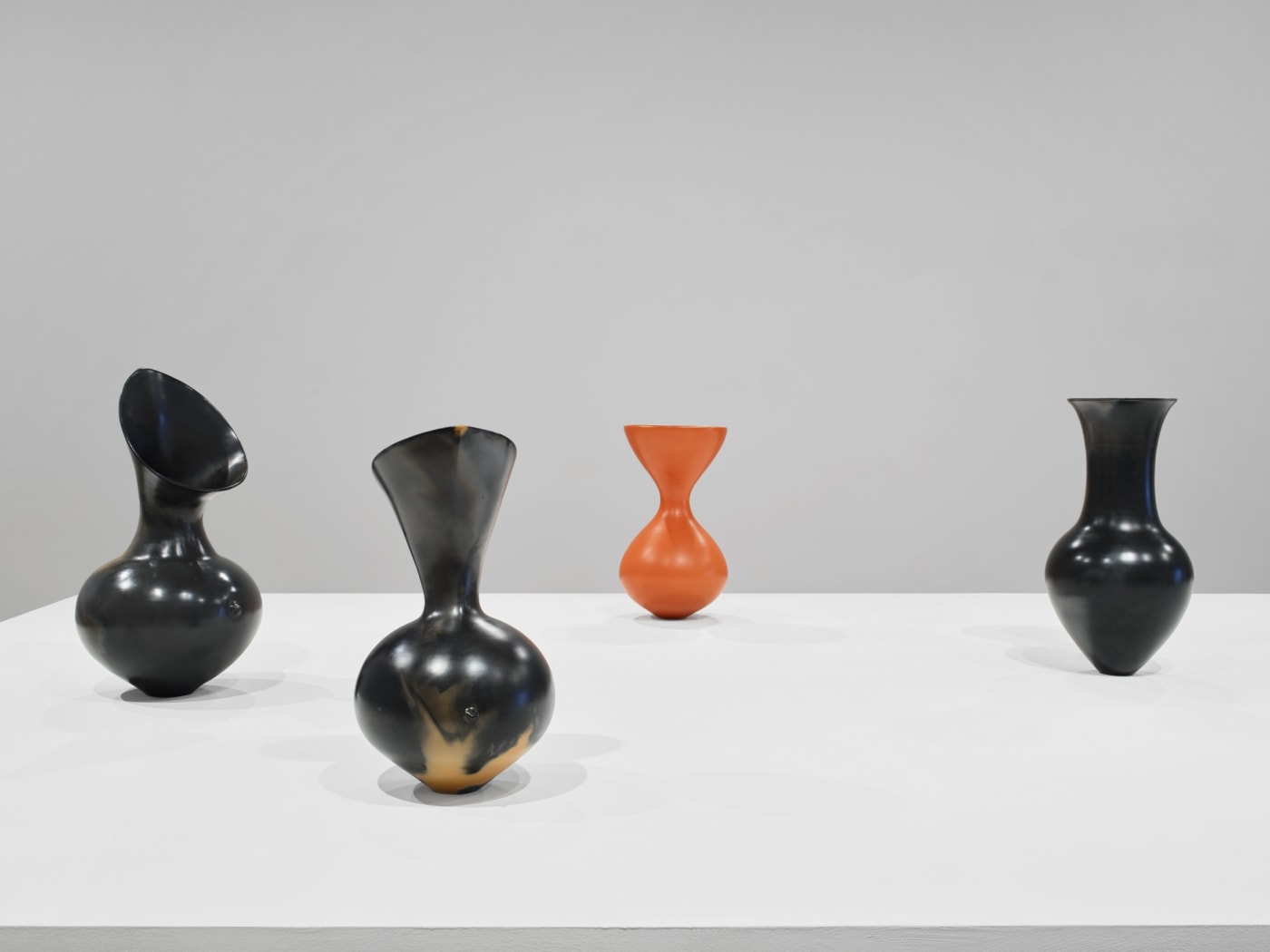 Installation view: Magdalene Odundo, Thomas Dane Gallery, London, England