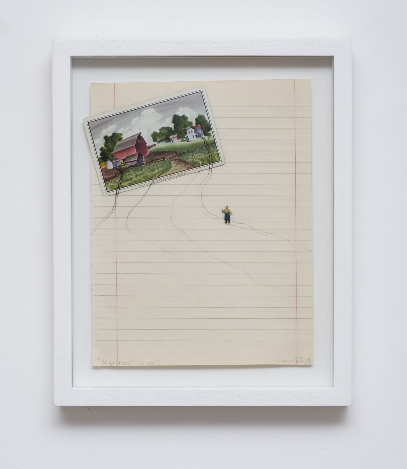 Liliana Porter, To Go There (Ir Alla), 2017