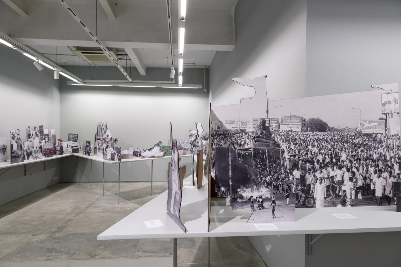 CAMP, A Photogenetic Line, commissioned by The Hindu for the Chennai Photo Biennale 2019, Install view at Experimenter – Hindustan Road, Kolkata | April 13 –July 15, 2019