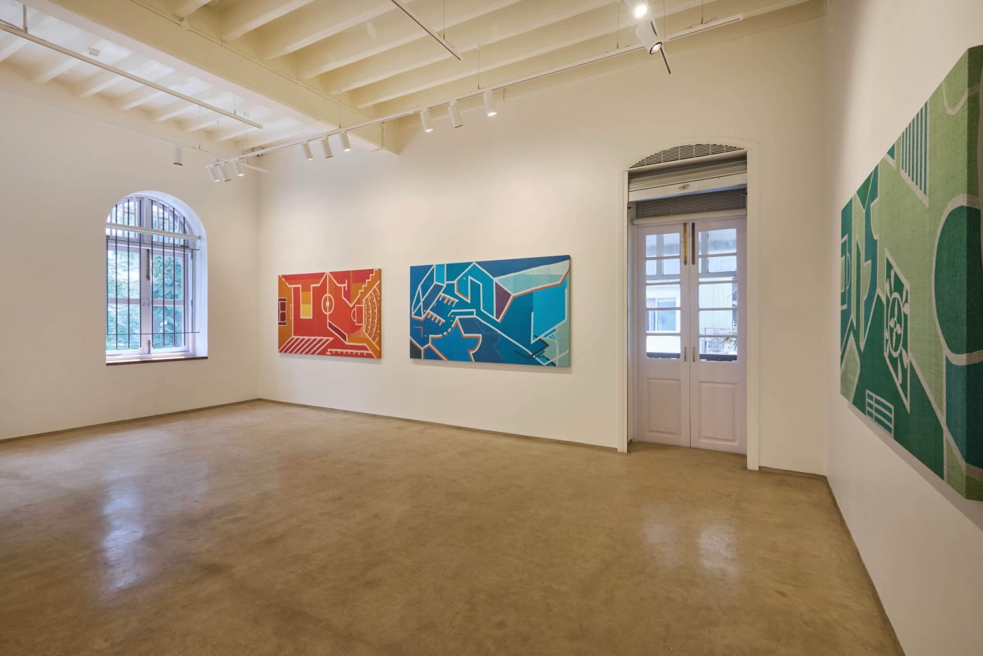 Kanishka Raja, Ground Control | Install View, Experimenter - Colaba, Mumbai. 2023.