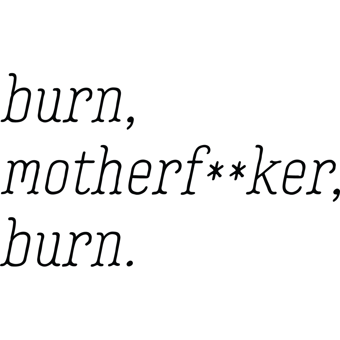 TW Fine Art is pleased to present Burn, Motherf**ker, Burn., featuring works by Huma Bhabha, Korakrit Arunanondchai, Tony Tasset, Wade...