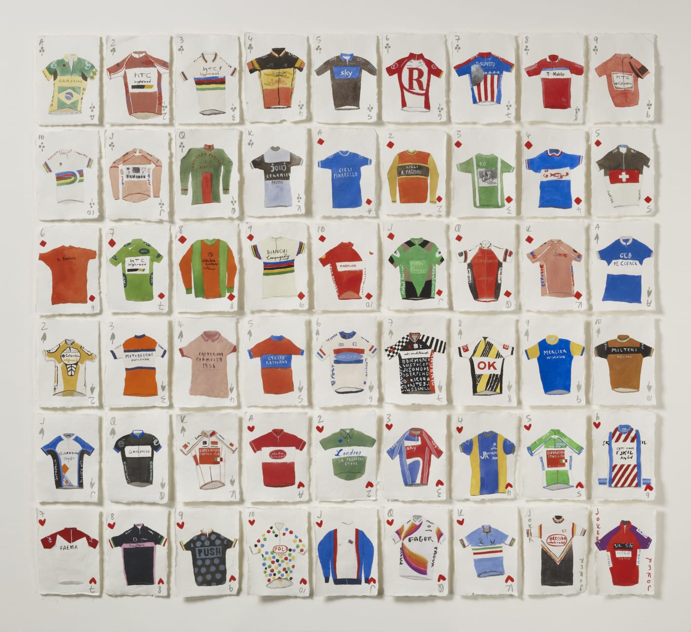 Holly Frean, A Pack of Cycling Jerseys