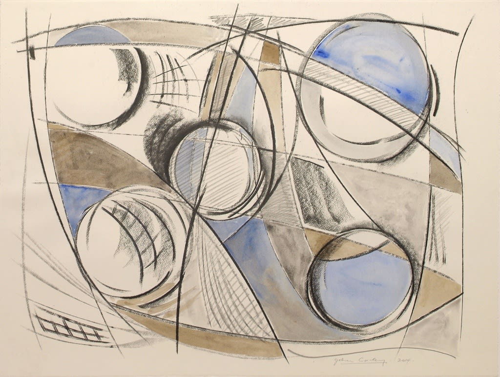 Glass, Paintings and Drawings by John Corley