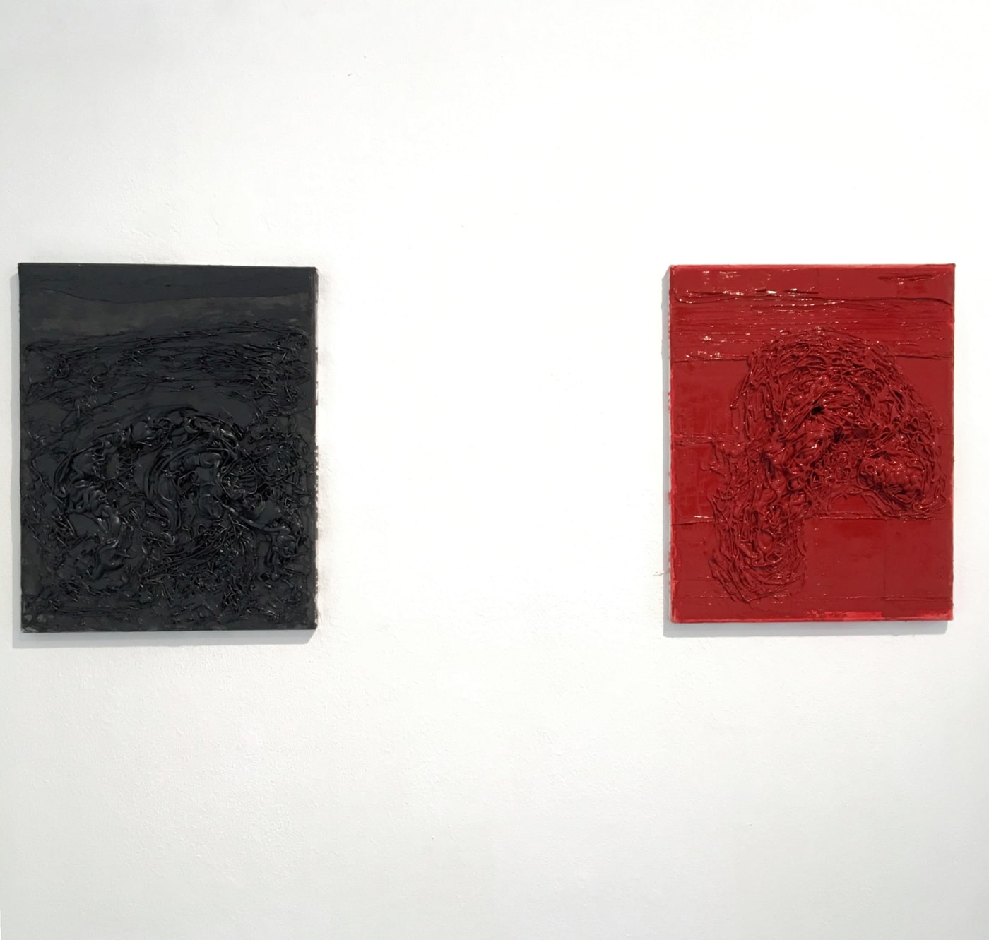 Substratum solo show by Zsolt Berszan at Anaid Art Gallery 2017 installation view