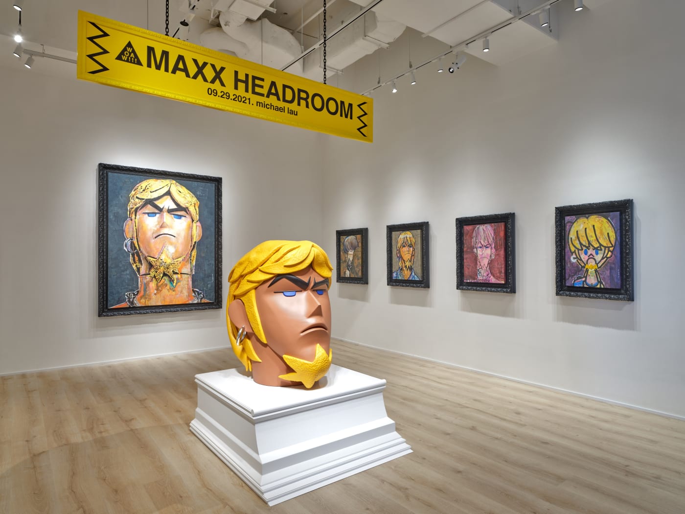 MAXX HEADROOM by Michael Lau