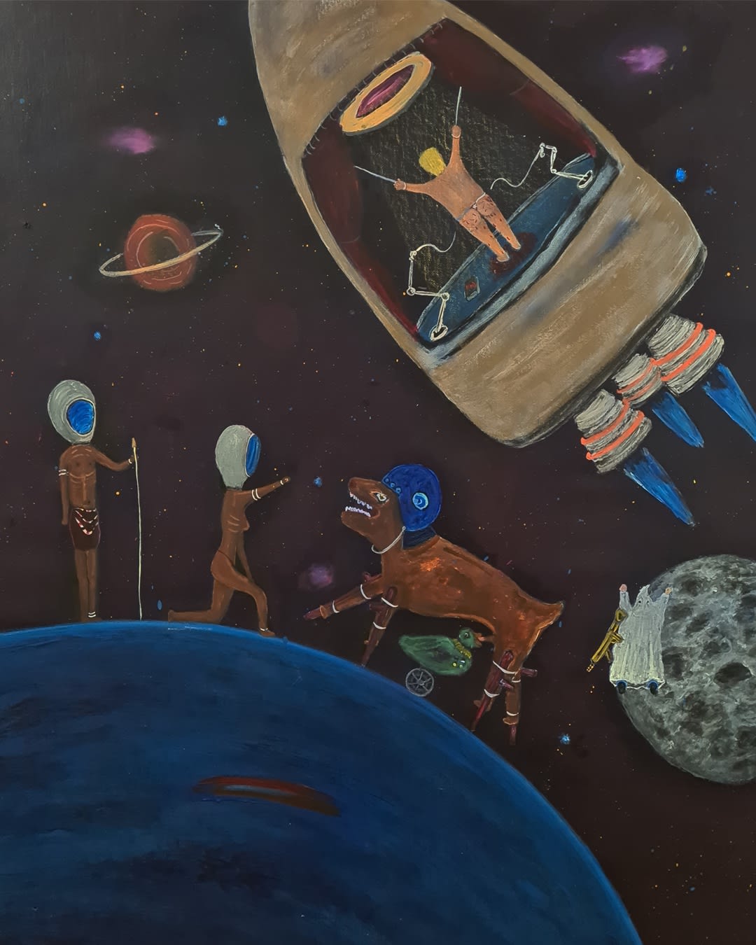 Kubilay Mert Ural Untitled (space astronaut) 2020