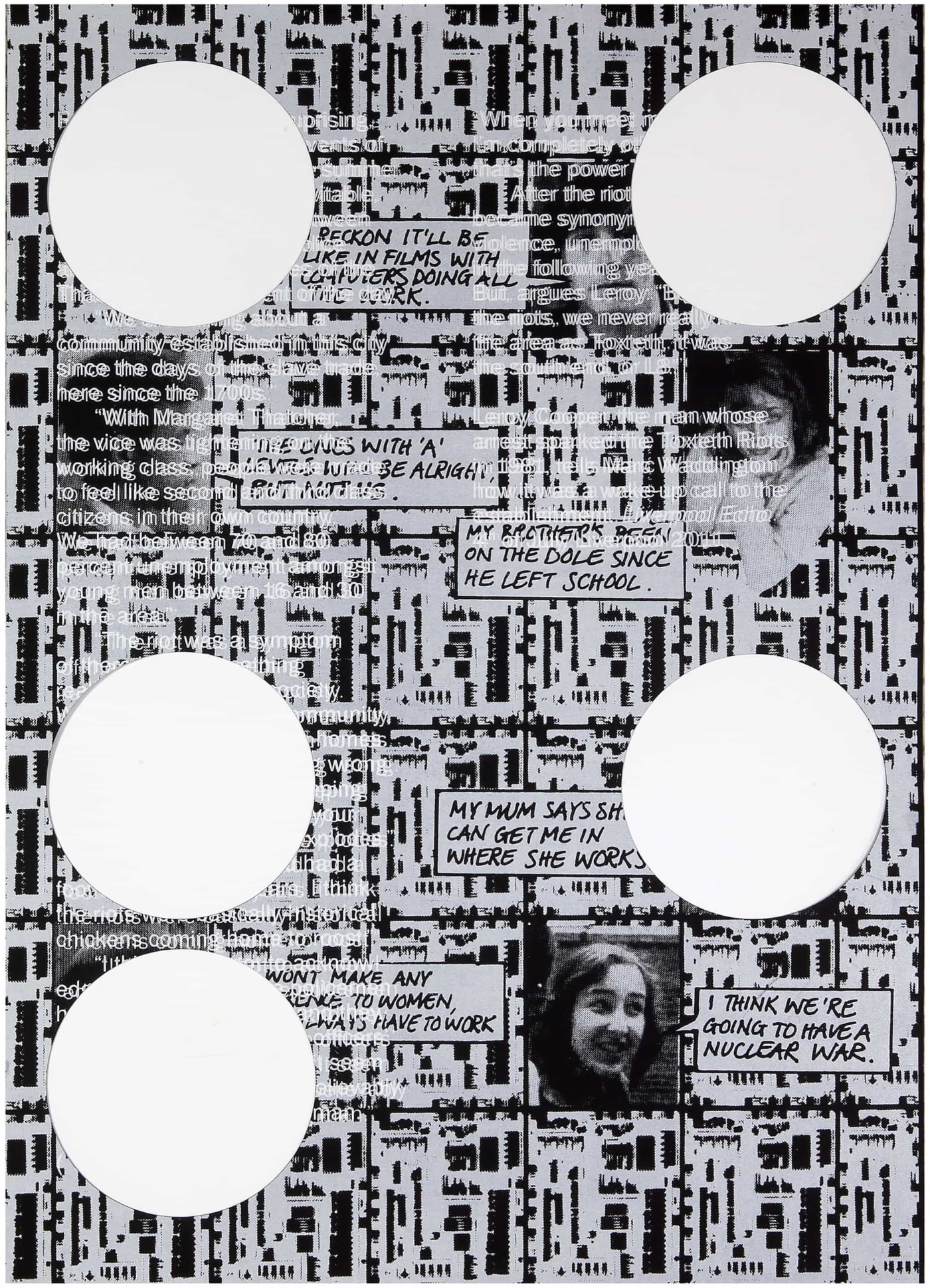 Werker Collective | A Gestural History of the Young Worker, Print Punch