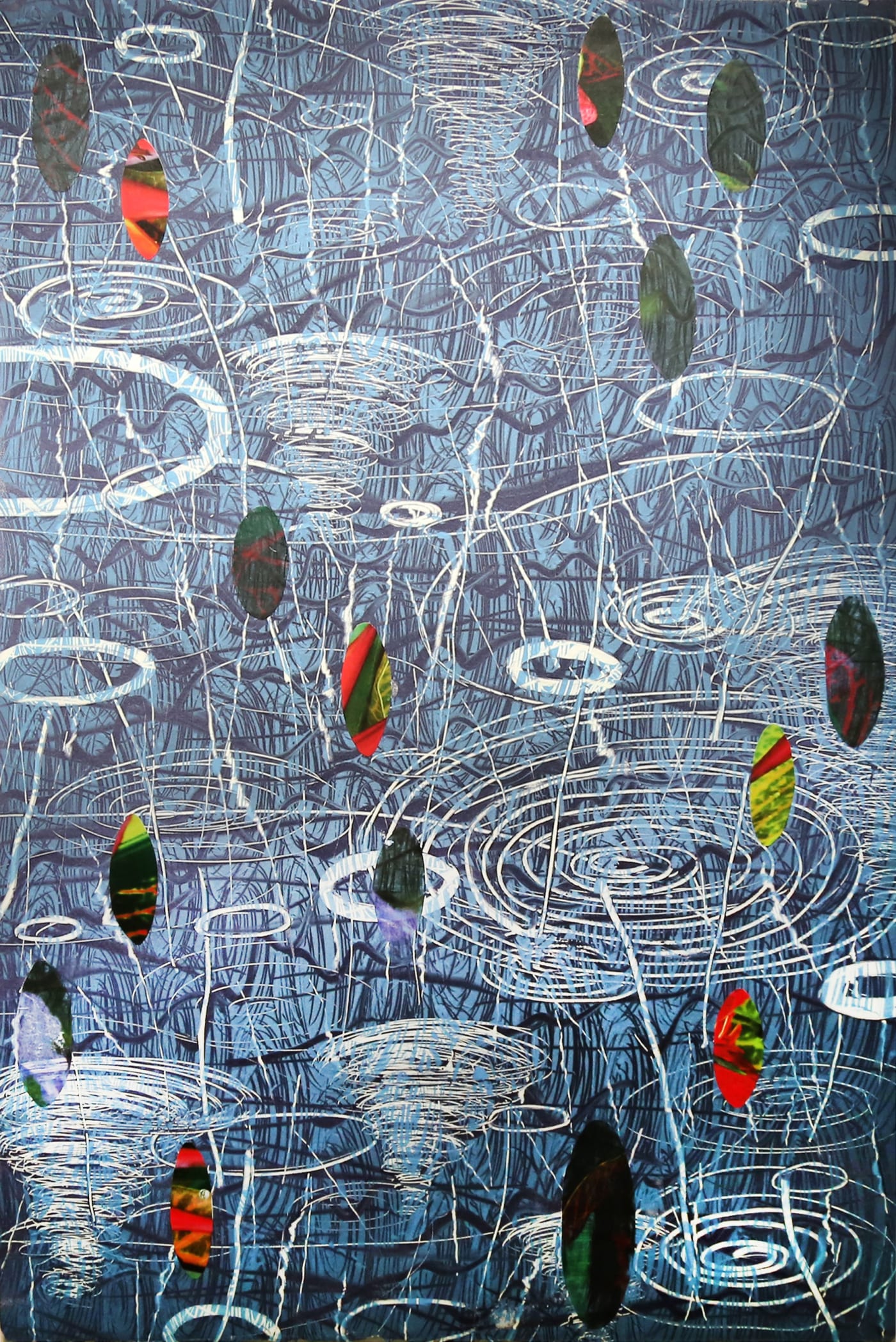 Ileana Lee,《靛藍場域 /火炬薑》Indigo Terrain / Ginger, 2012