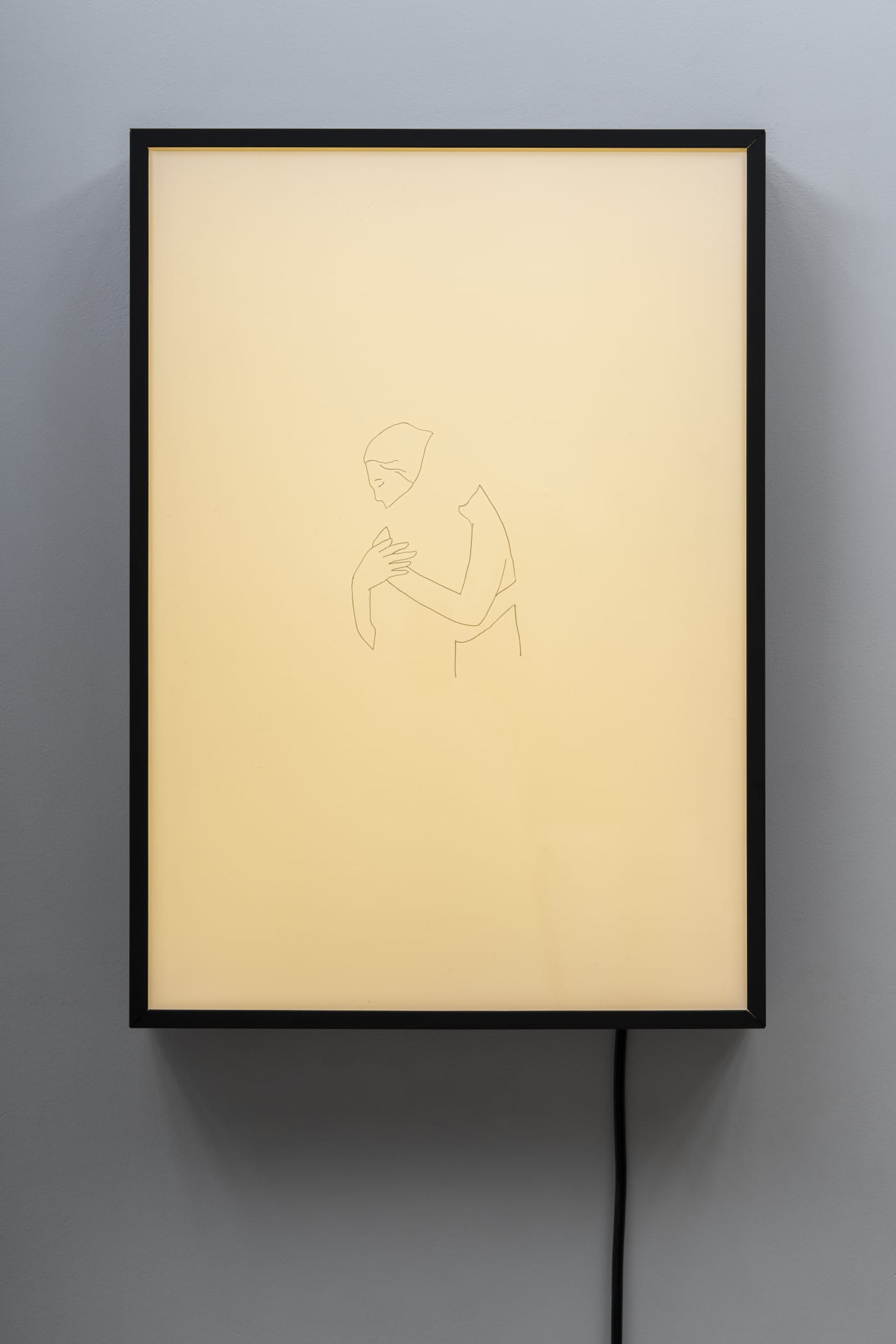 Shilpa Gupta Untitled, 2024 Pencil on paper, Translite