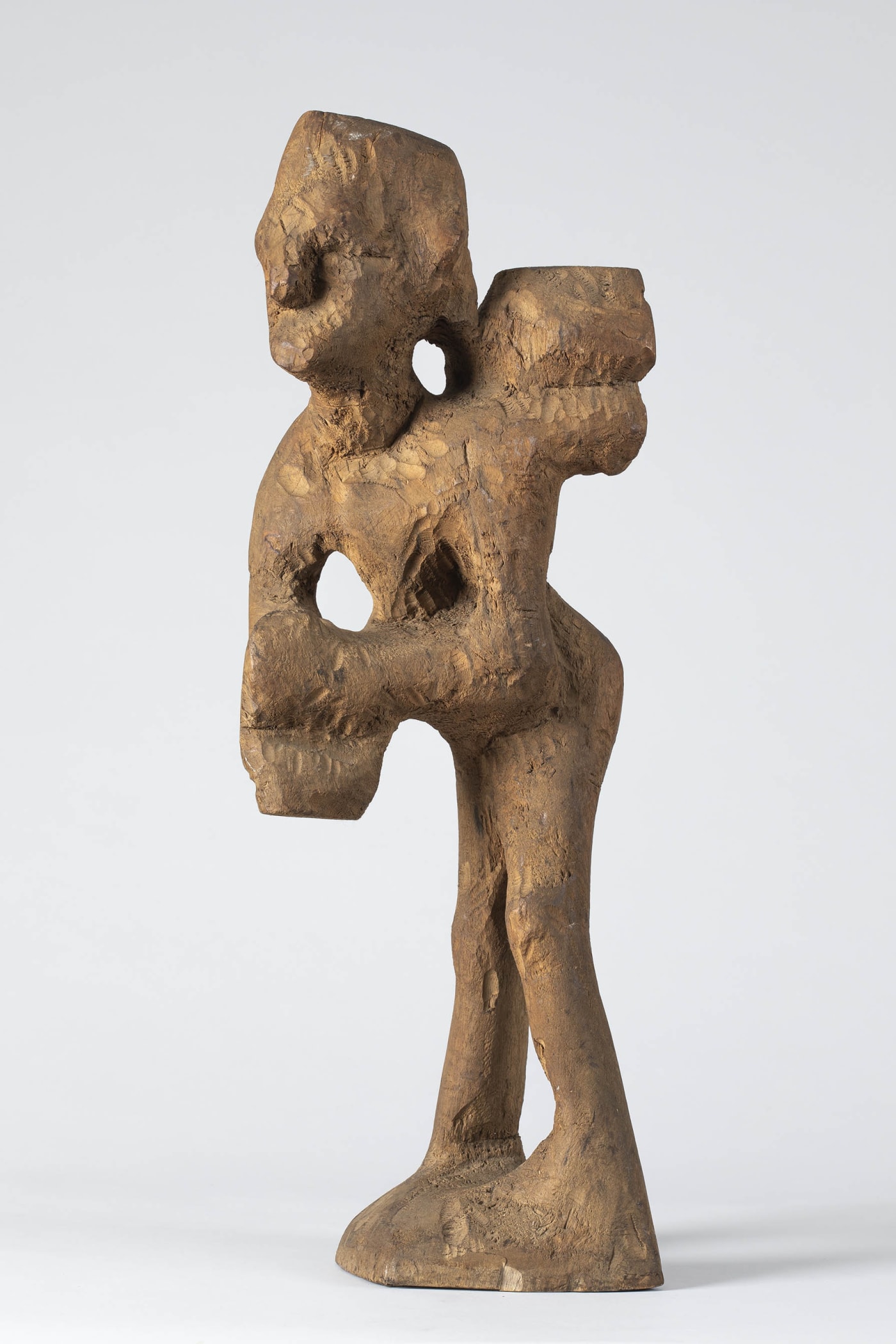 Untitled Wooden Sculpture 24 x 8.5 x 7 in