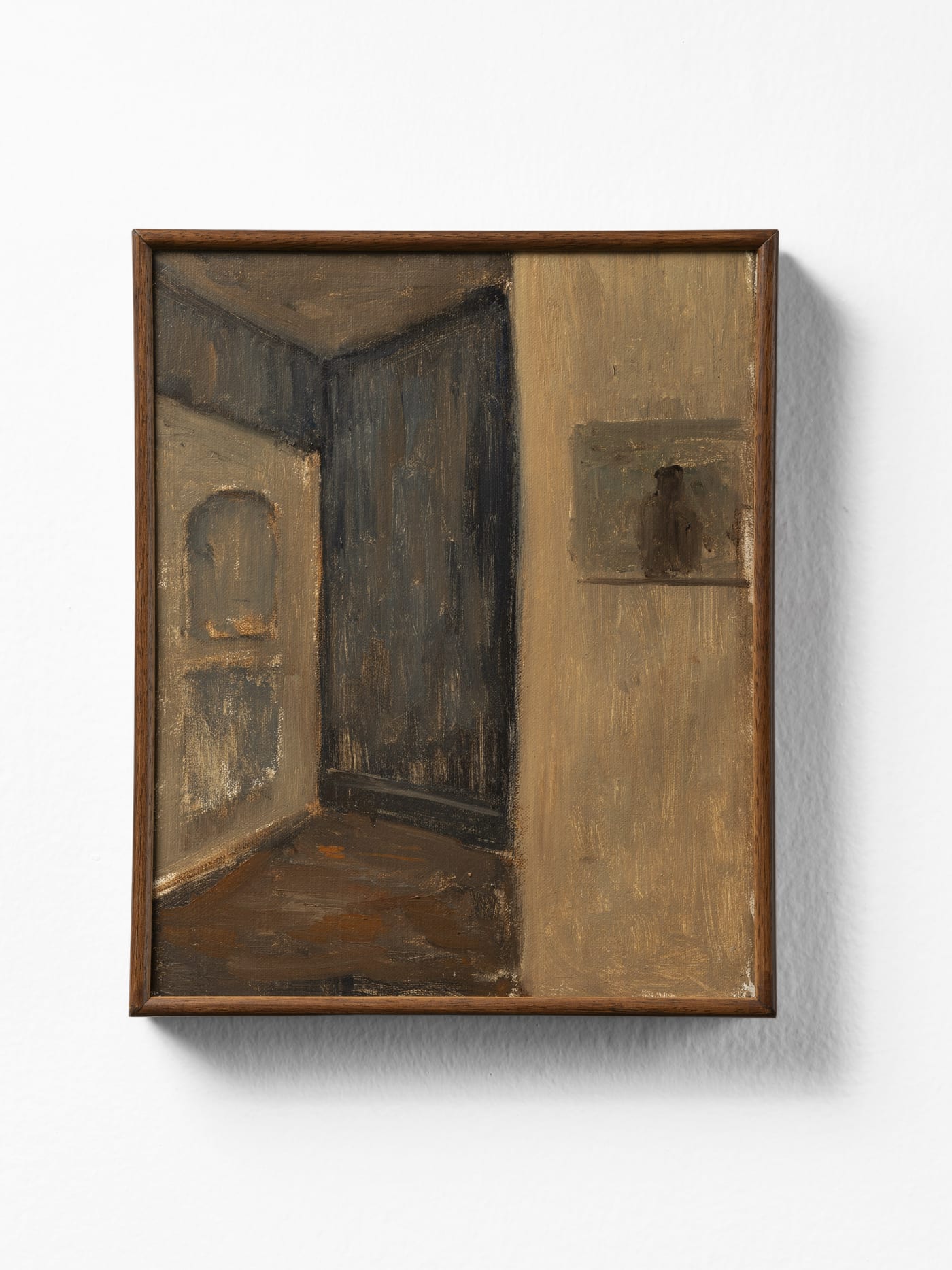 Zaam Arif Room 1391S, 2024 Oil on linen 10 x 8 in