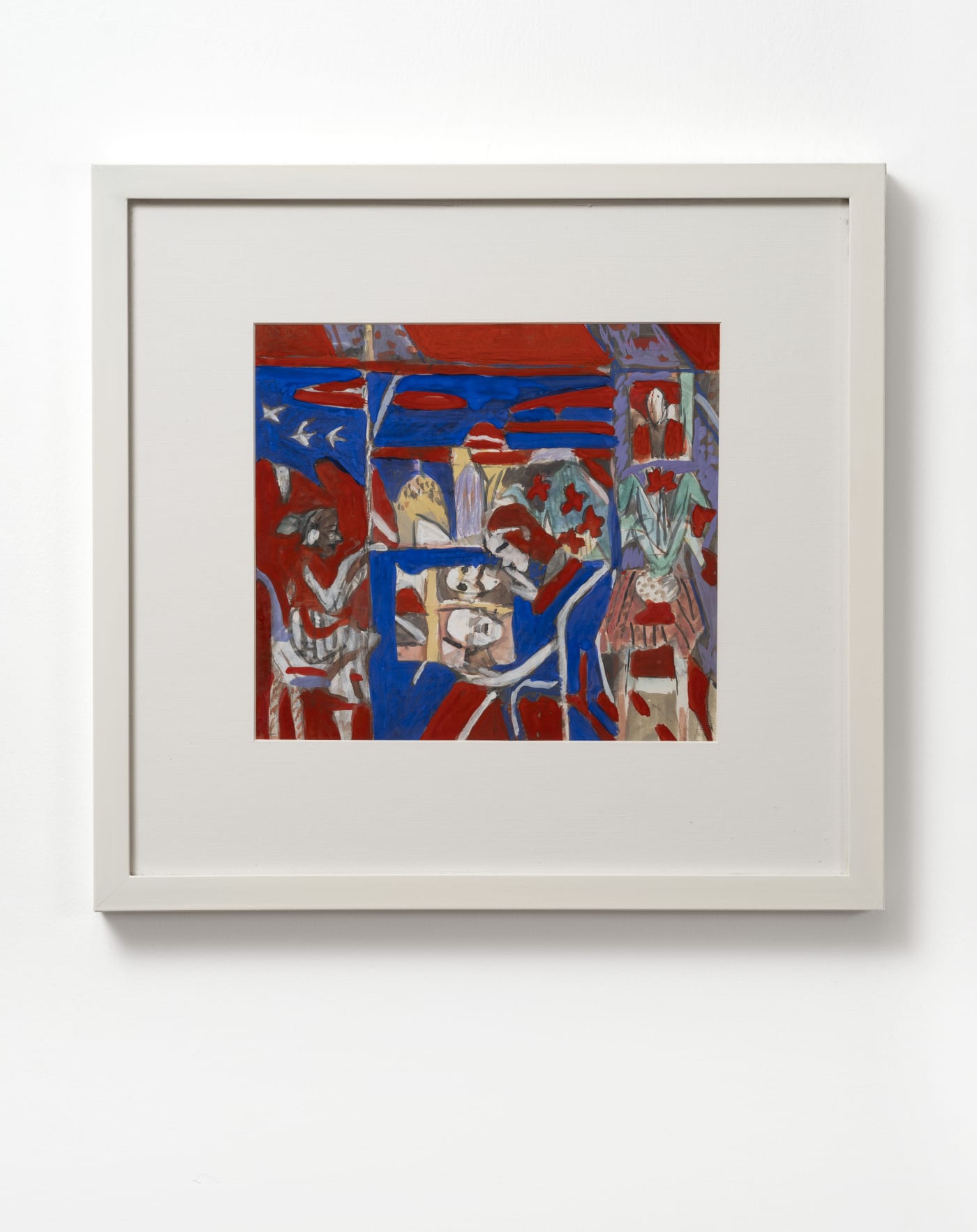 K.G. Subramanyan Untitled Gouache on paper