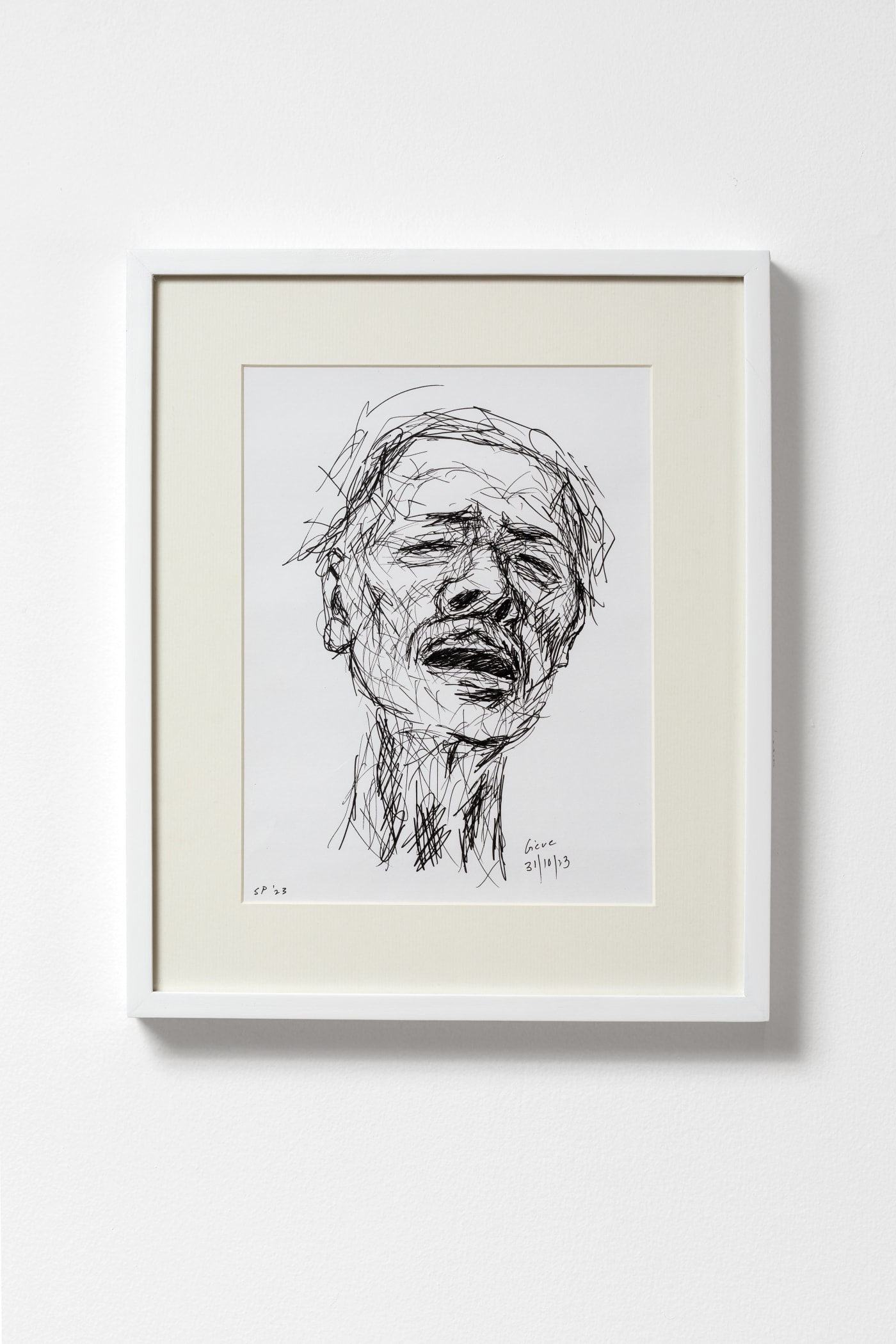 Sudhir Patwardhan Gieve 31.10.2023 Pen & ink on paper