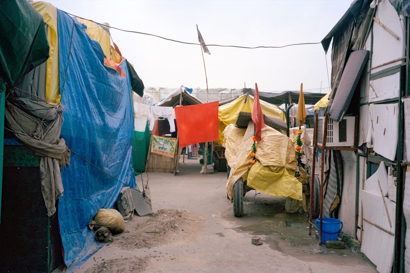 Untitled, (63) from the series The Village on the Highway, 2021 Archival pigment print 43.5 x 65.25 in