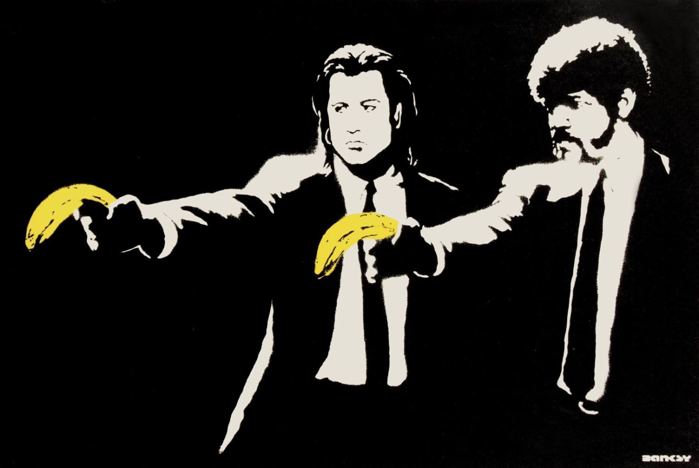 Banksy Pulp Fiction print