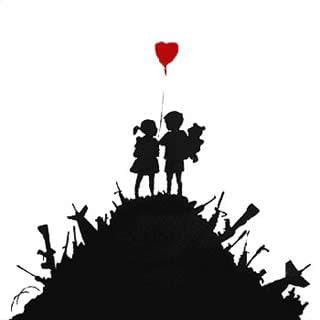 Banksy Kids On Guns print