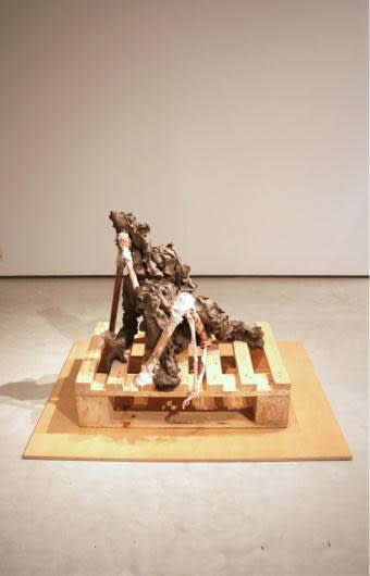 Mcleod Sagging Resolve sculpture