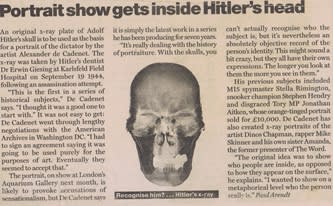 Sacred Portraits press clipping