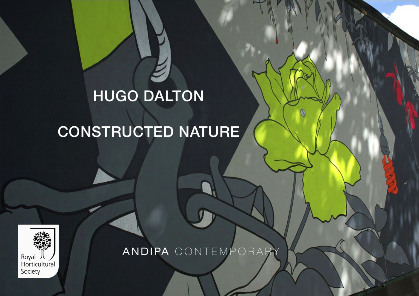 Hugo Dalton Constructed Nature exhibition poster