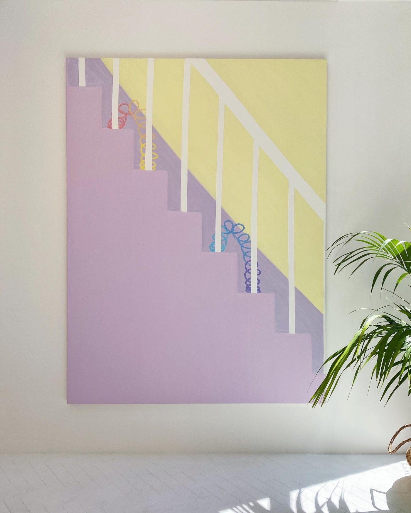 Installation view: Fleur Yearsley -When The Lights Go Up, Sapling Gallery