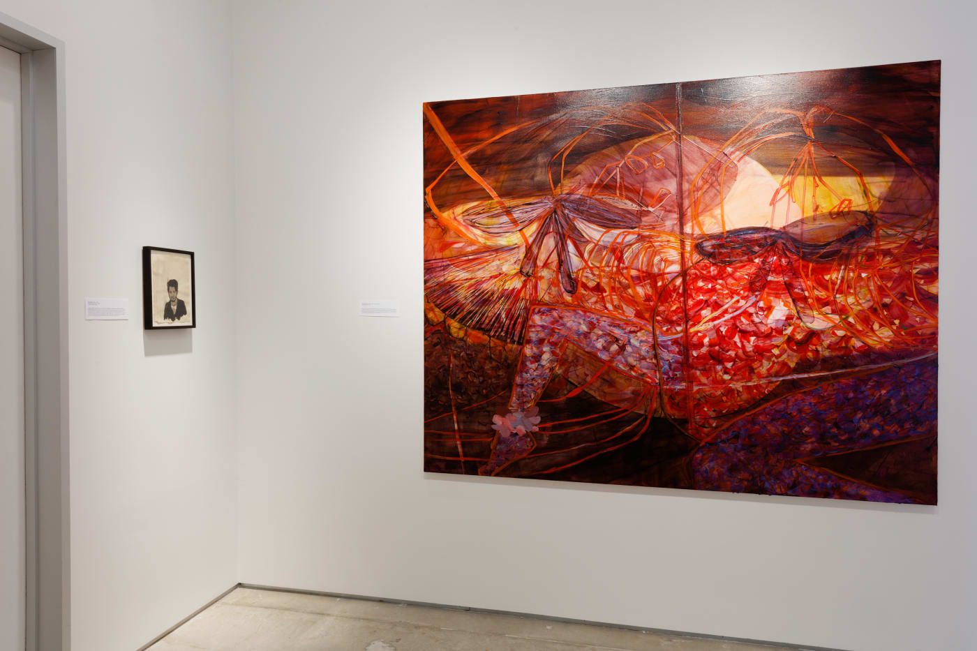 Installation view, Black Bodies, White Spaces: Invisibility & Hypervisibility, 2021. Todora Photography