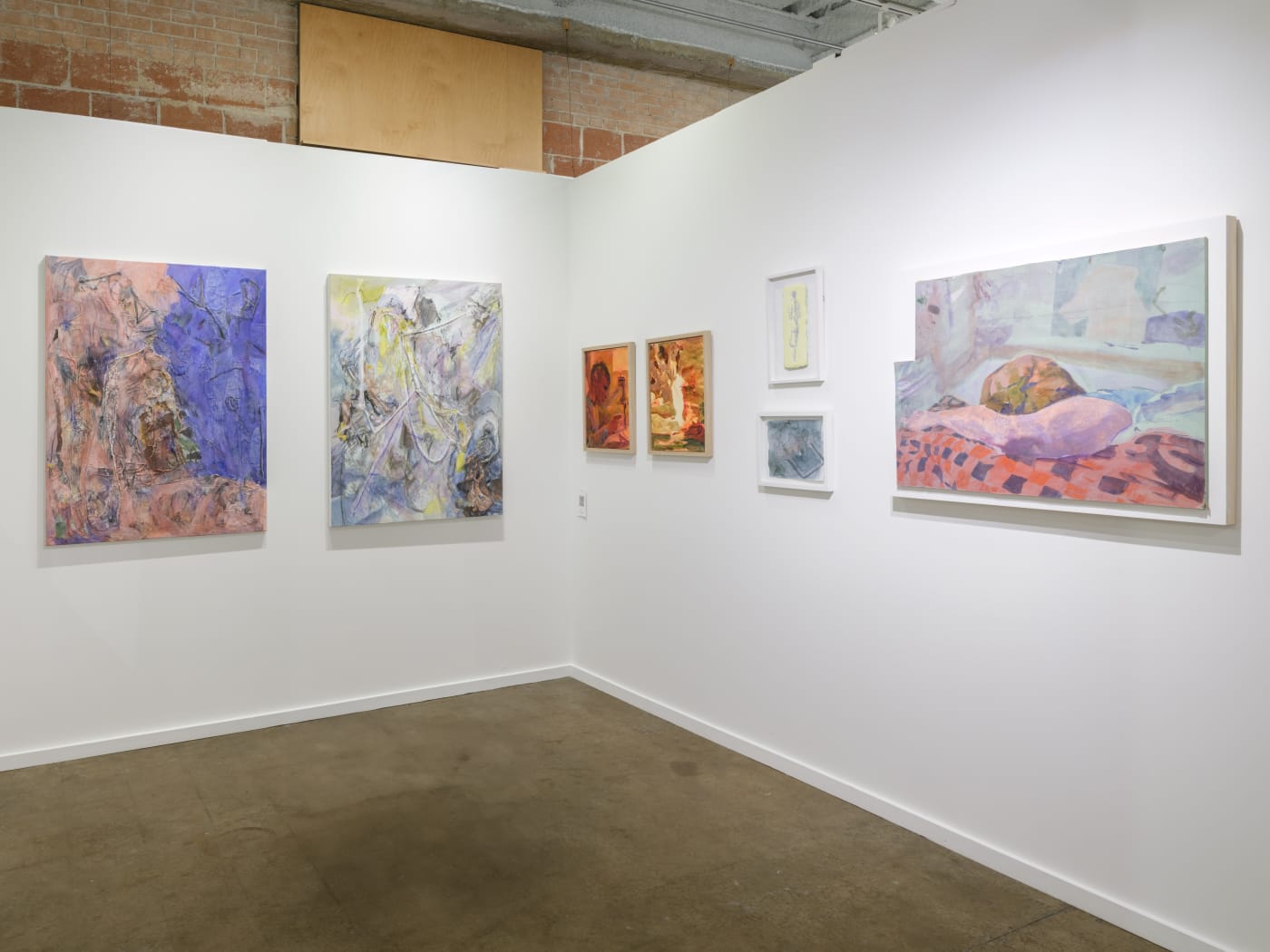 installation view of Dallas Art fair 2025
