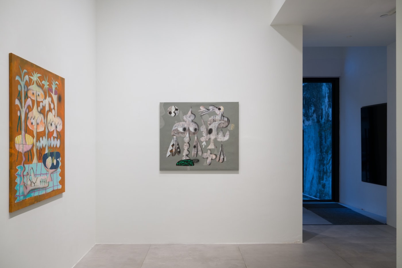 József Csató: Behind the curtain, a new landscape again