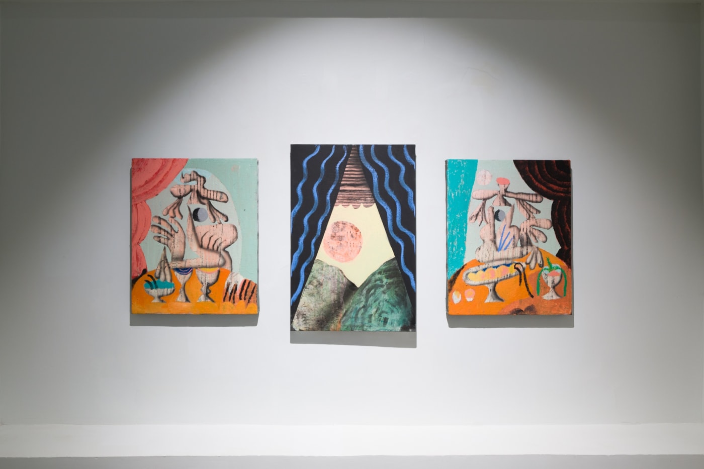 József Csató: Behind the curtain, a new landscape again