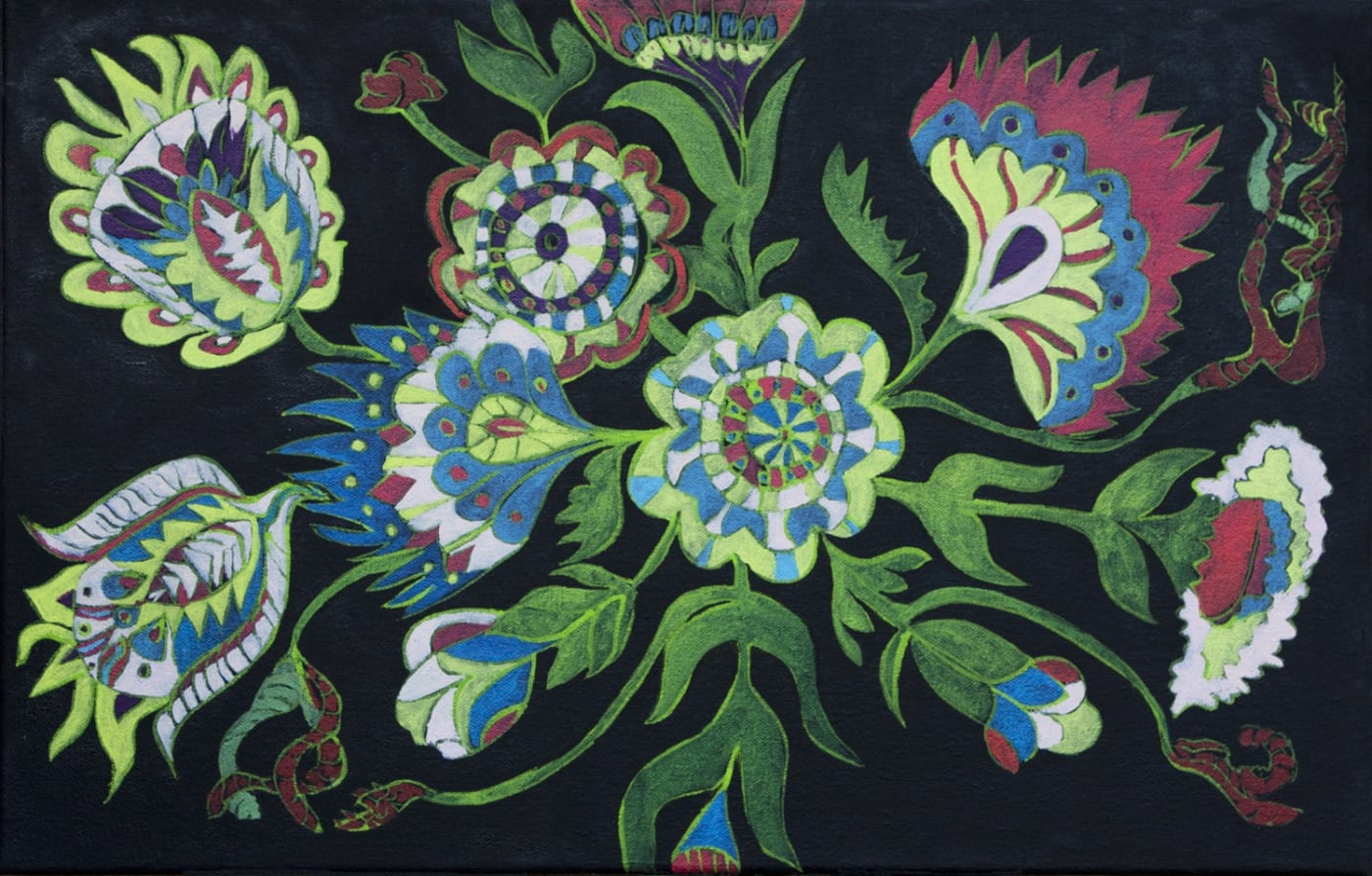 Malgorzata Drohomirecka, Broken Flowers, 2018