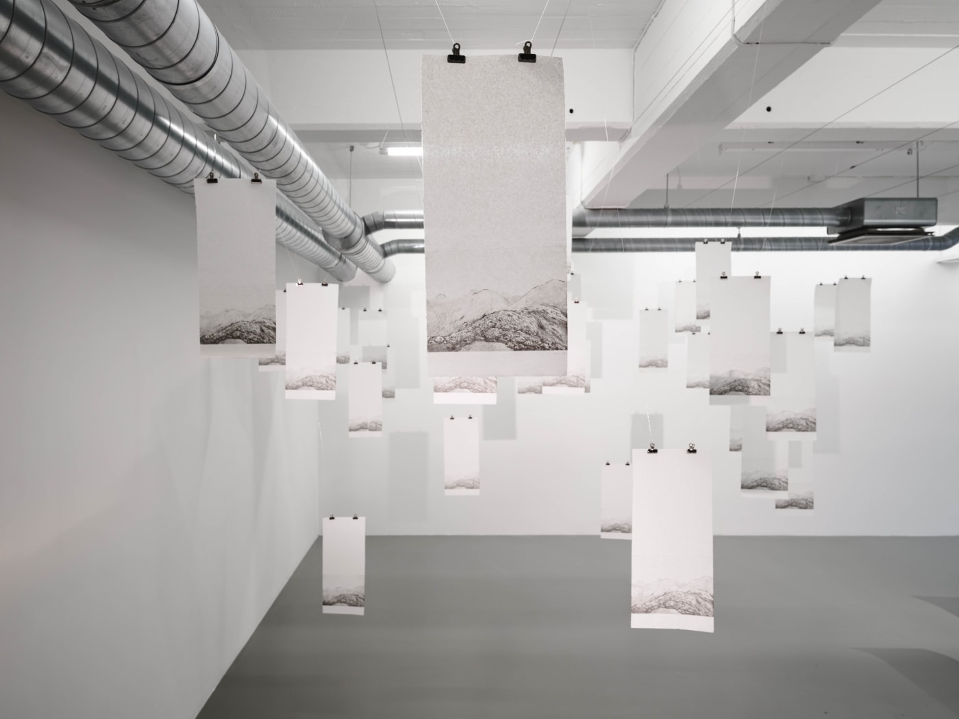 Installation view, Alannah Robins, Comfort Ye My People, 2023, Galleri Duerr. Photo: Jean-Baptiste Béranger.Photo: Jean-Baptiste Béranger