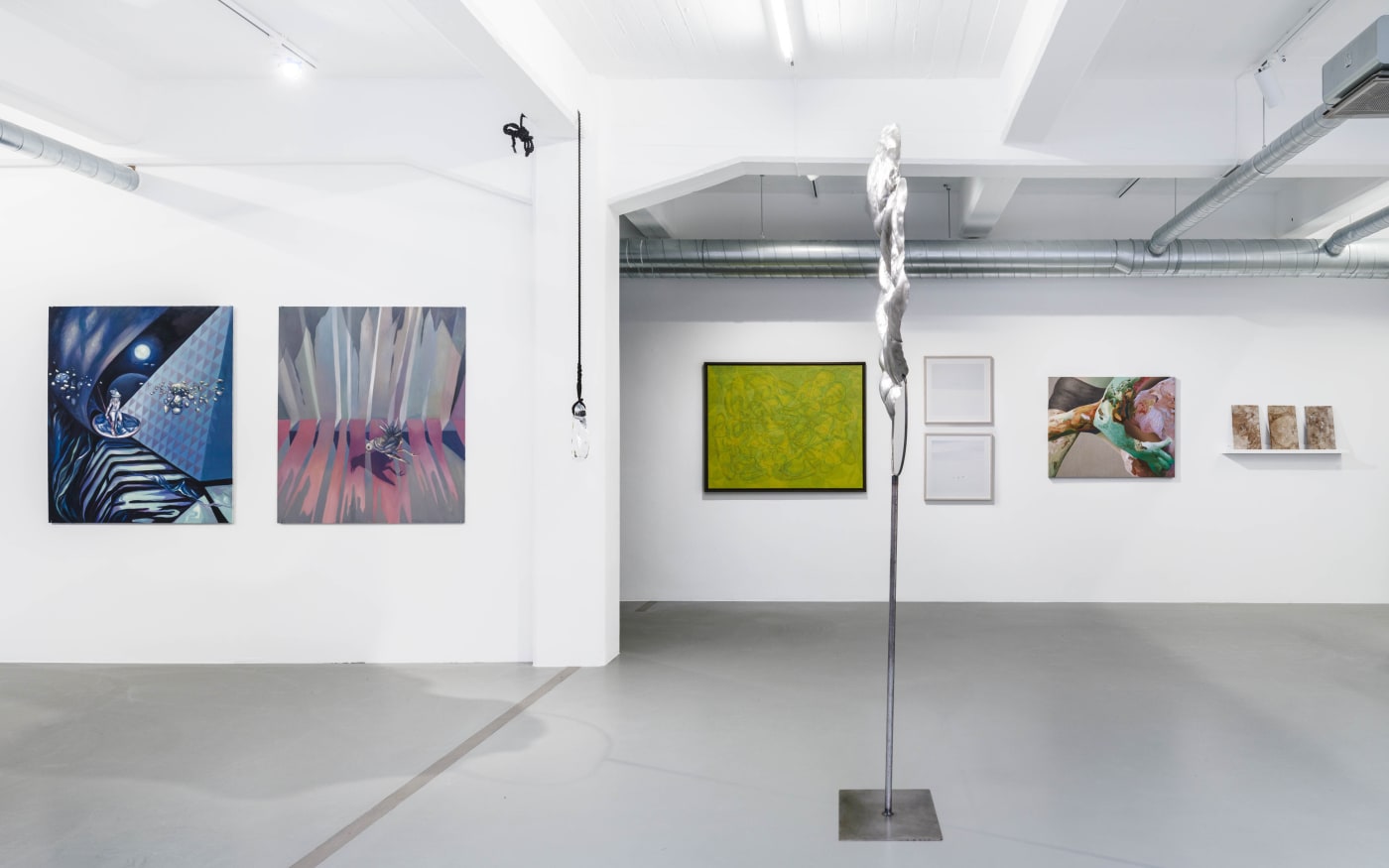 Installation view, Springbrunn, 2024, Galleri Duerr. Photo: Jean-Baptiste Béranger.