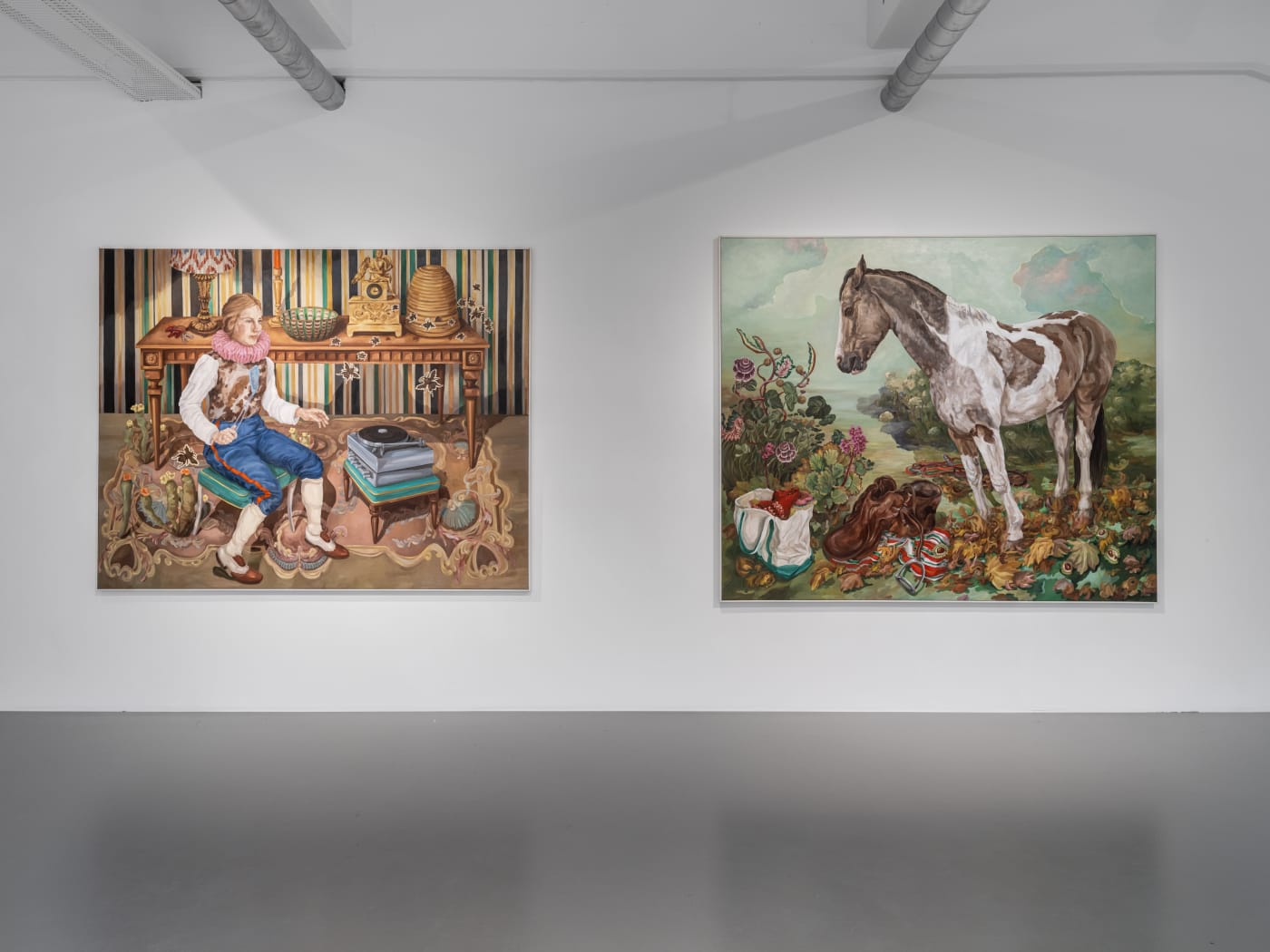 Installation view, Tove Mauritzson, Keeper, 2024, Galleri Duerr. Photo: Jean-Baptiste Béranger.