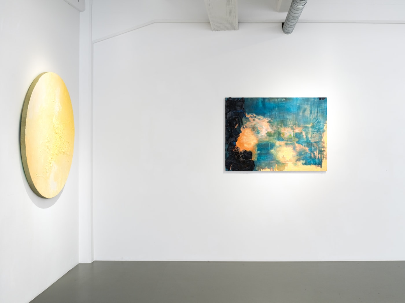 Installation view, Madeleine Hatz, Sea Change, 2024, Galleri Duerr. Photo: Jean-Baptiste Béranger.