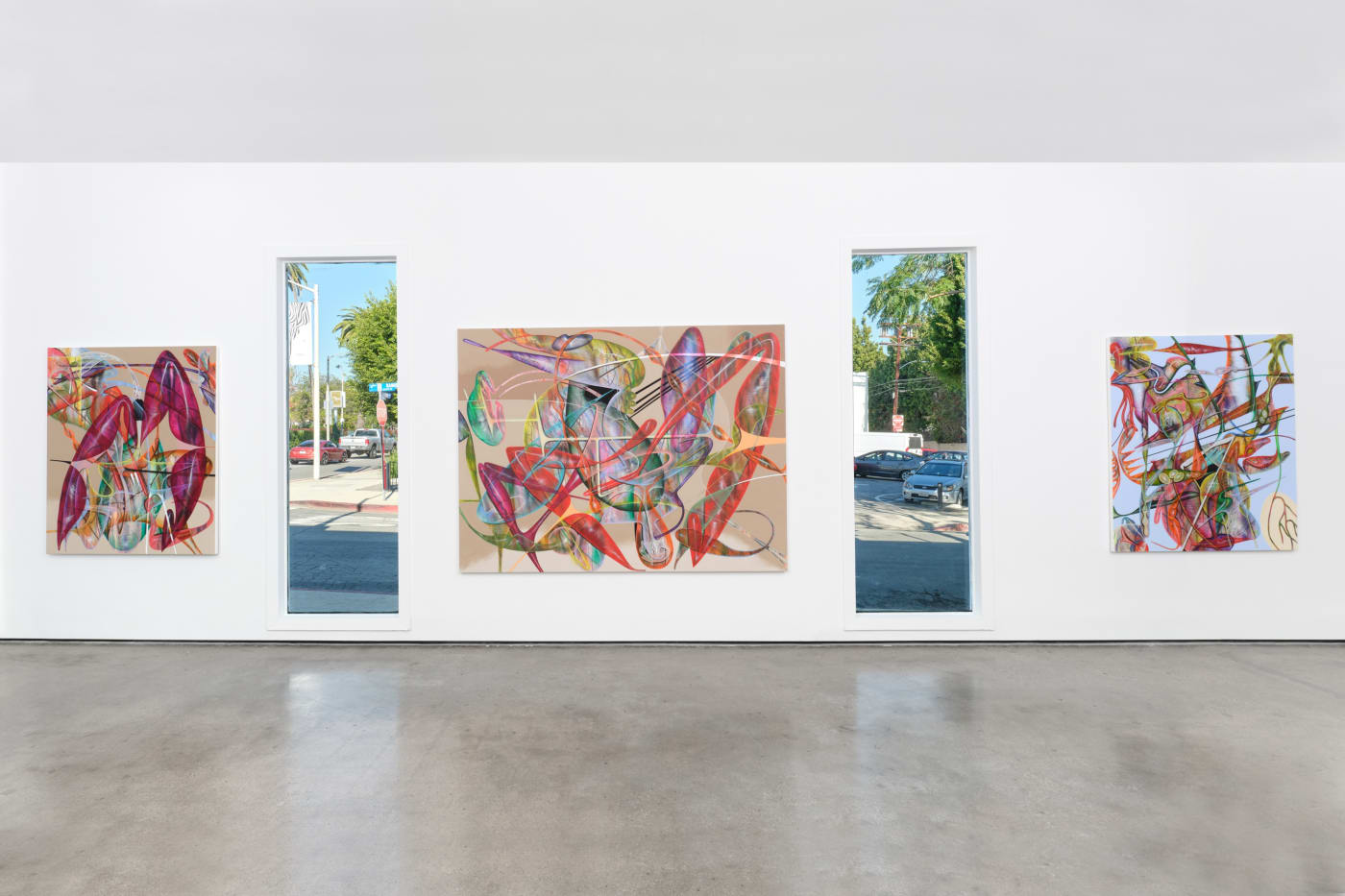 Installation view of Nevena Prijic: Skin of the Sun, M+B Doheny, 2023