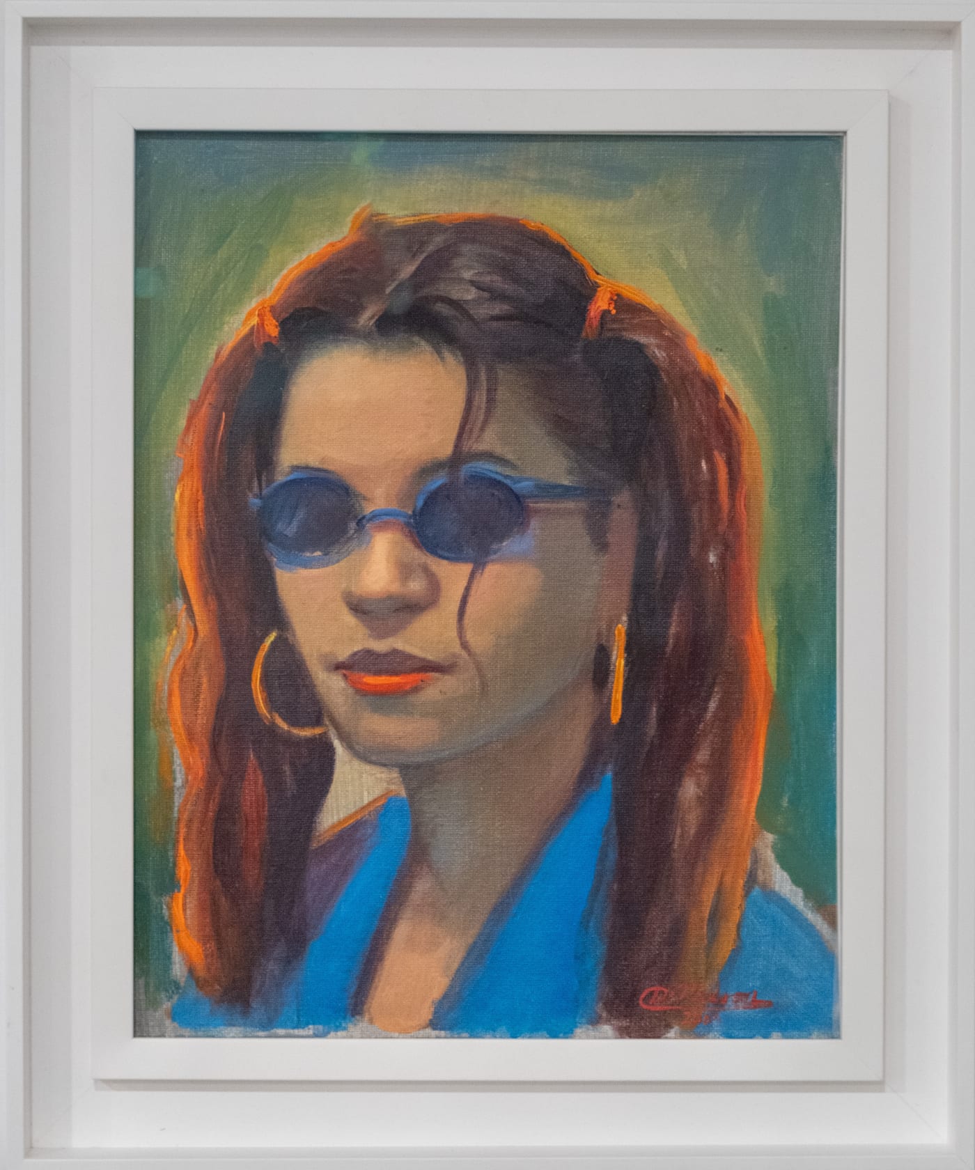 Student #22 Oil on canvas 11 x 14in 2000