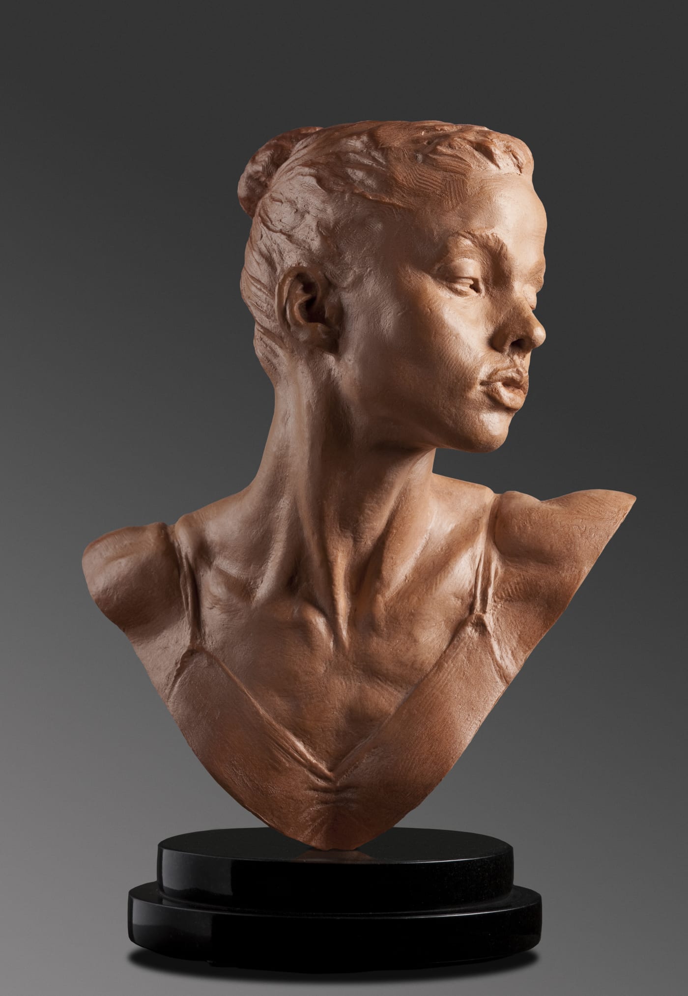 Richard MacDonald, Katherine Bust, Atelier, Terra Cotta, 2011