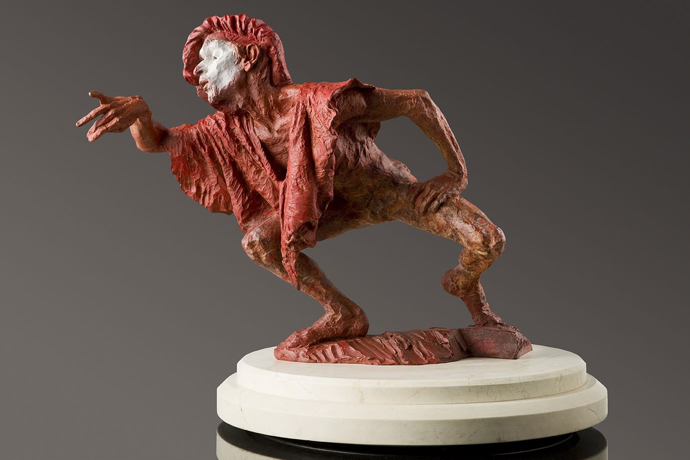 Richard MacDonald, La Fuite Du Temps, Revisited SI, Red, 2015