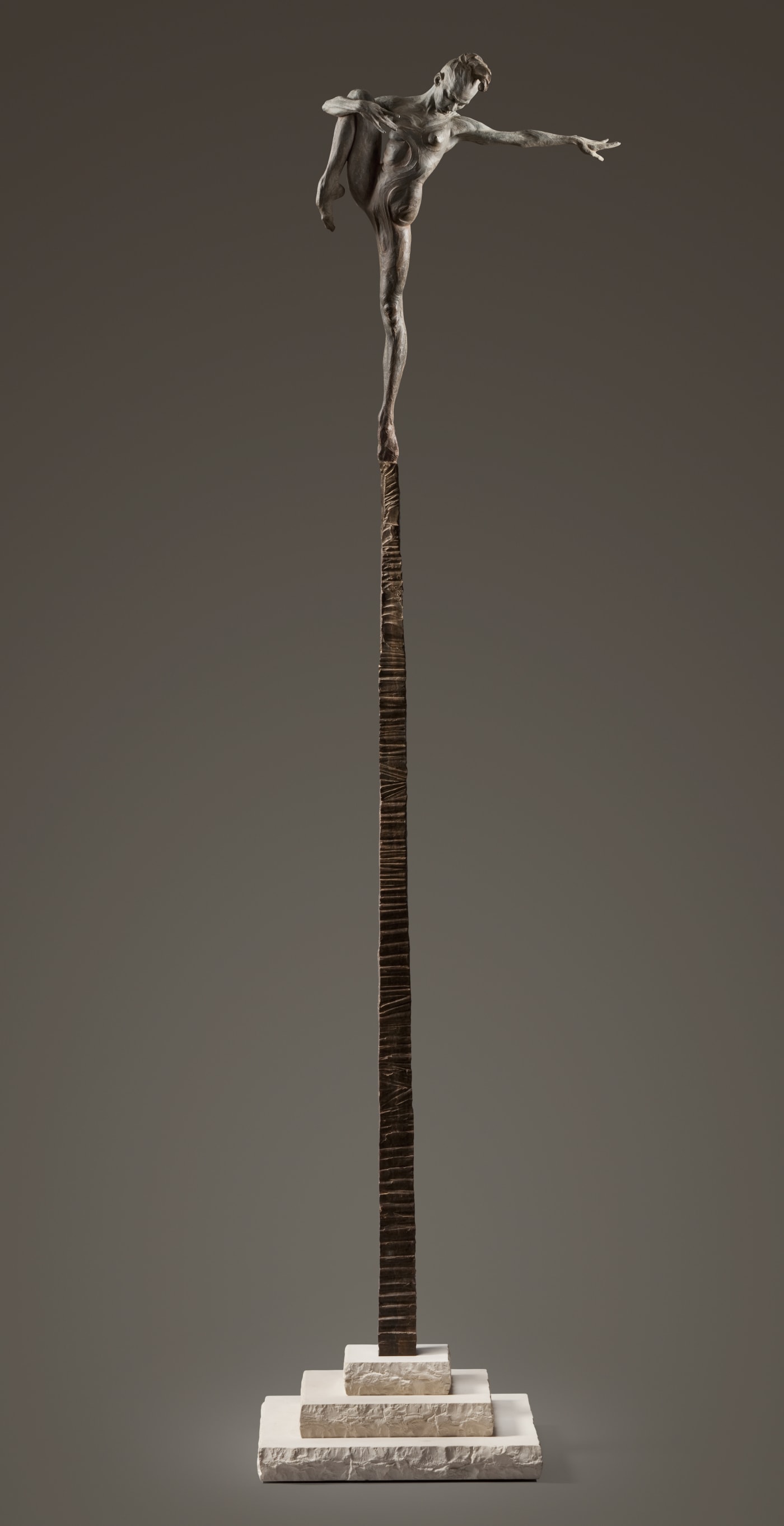 Richard MacDonald, Contemporary Nude Spire III Column - Liberty , 2012
