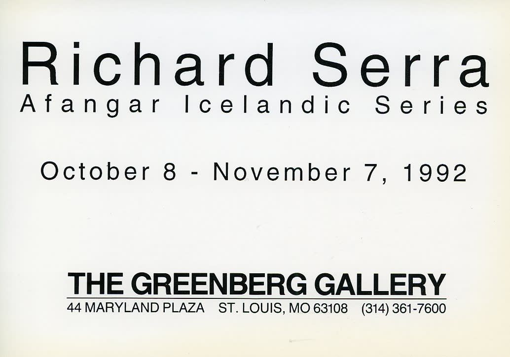 Richard Serra