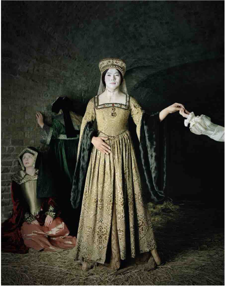 Existing in Costume -Anne Boleyn_ 2012 102 x 80 cm (40.15 x 31.5 inch) Edition 1/7