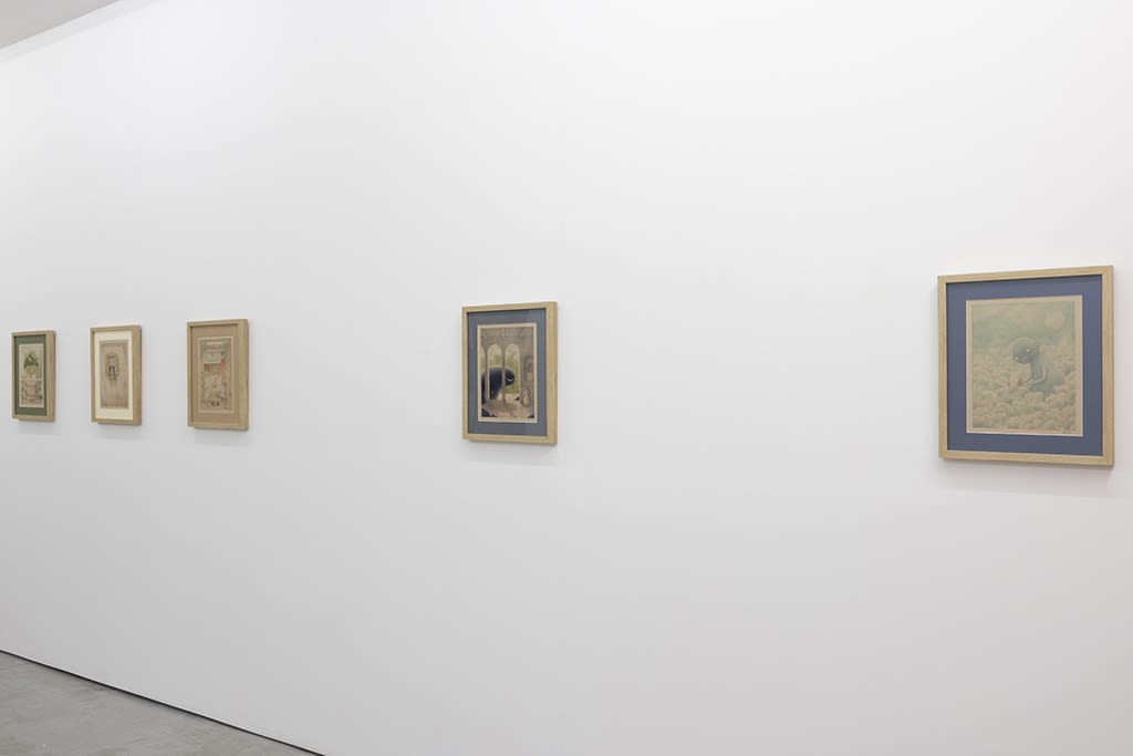 installation shot of "Strange Pain" exhibition by Felicia Chiao