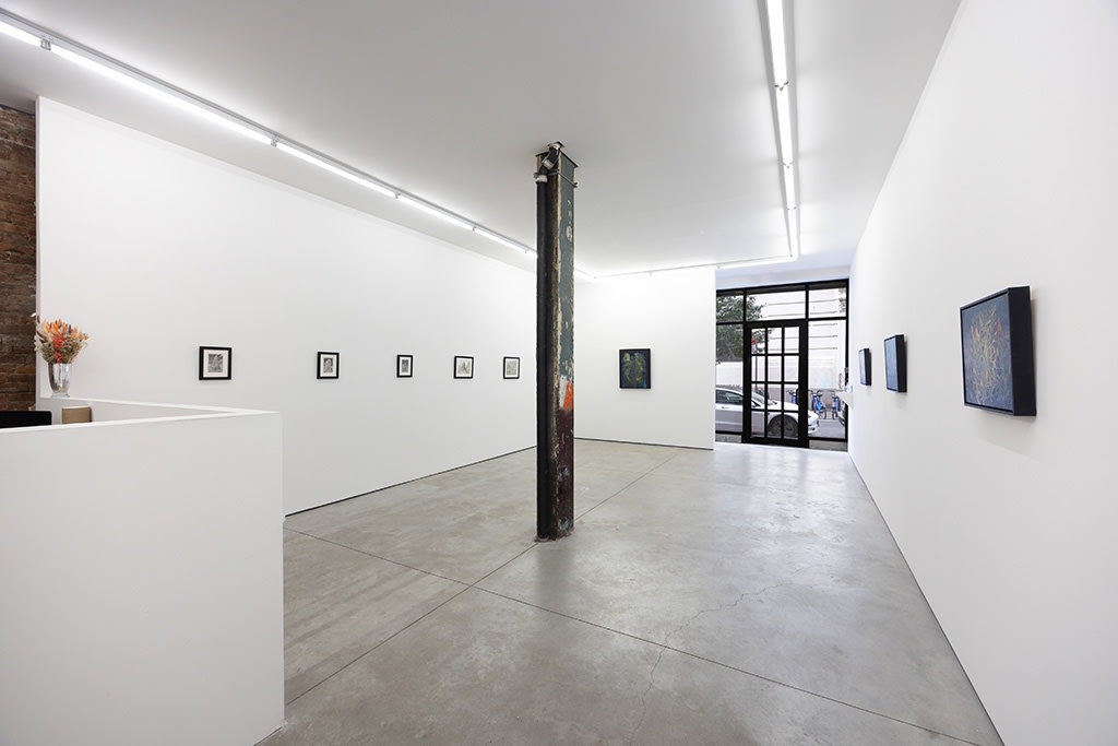 installation shot of David Welker exhibition
