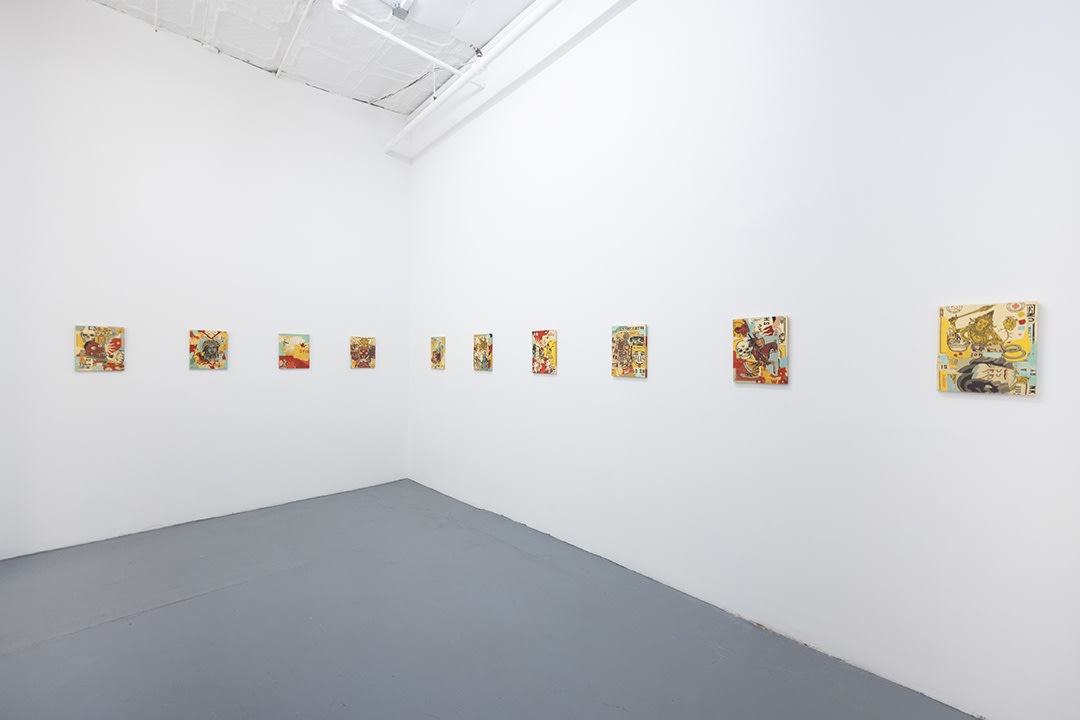 Image of Ravi Zupa exhibition install