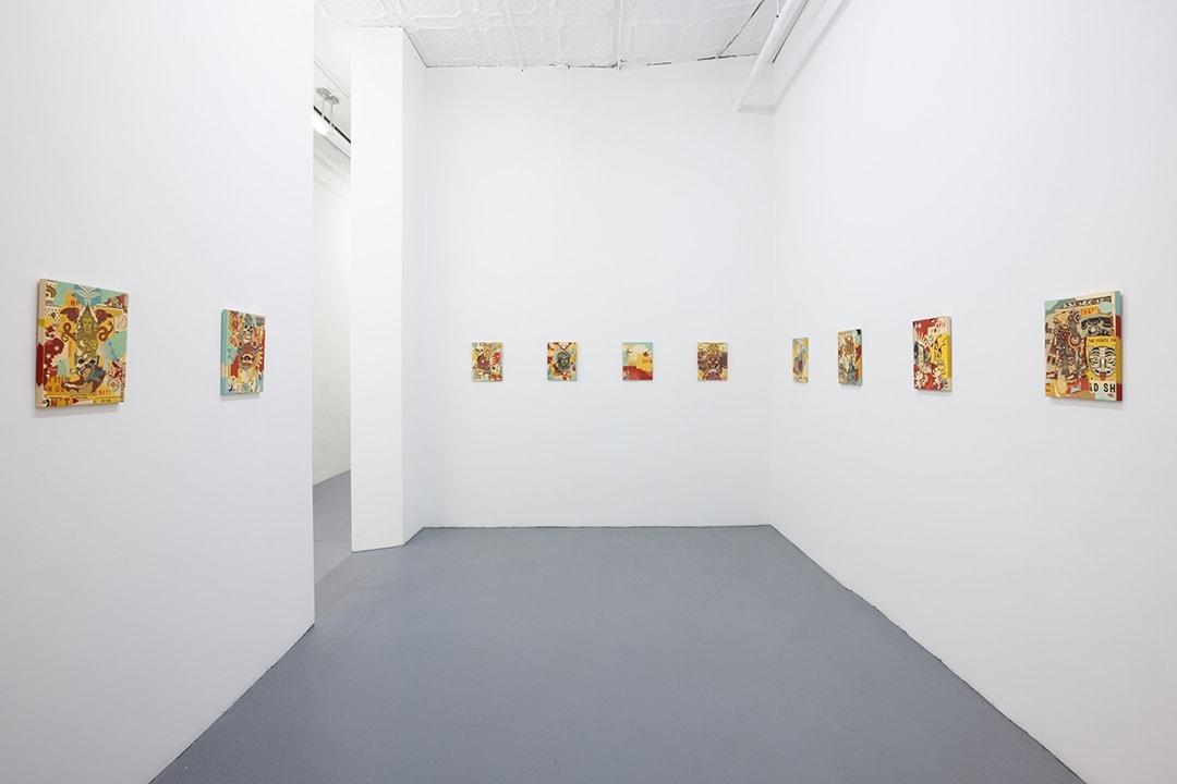 Image of Ravi Zupa exhibition install