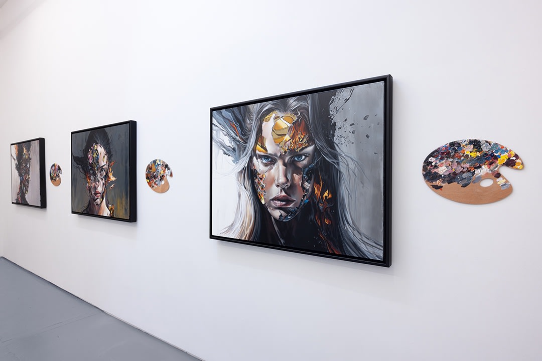 installation image of Sandra Chevrier exhibition