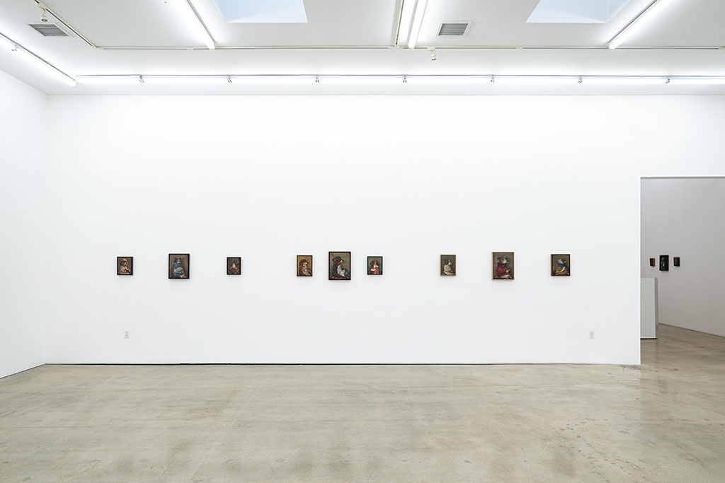 Installation view of Alison Friend's exhibition "While You Were Out..."