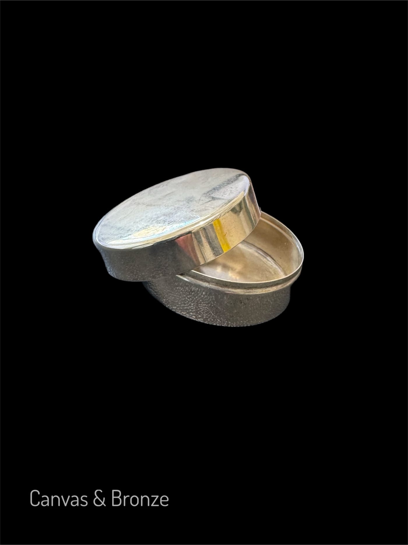 Anonymous, Antique Silver Gentleman's Ring Box, 1950