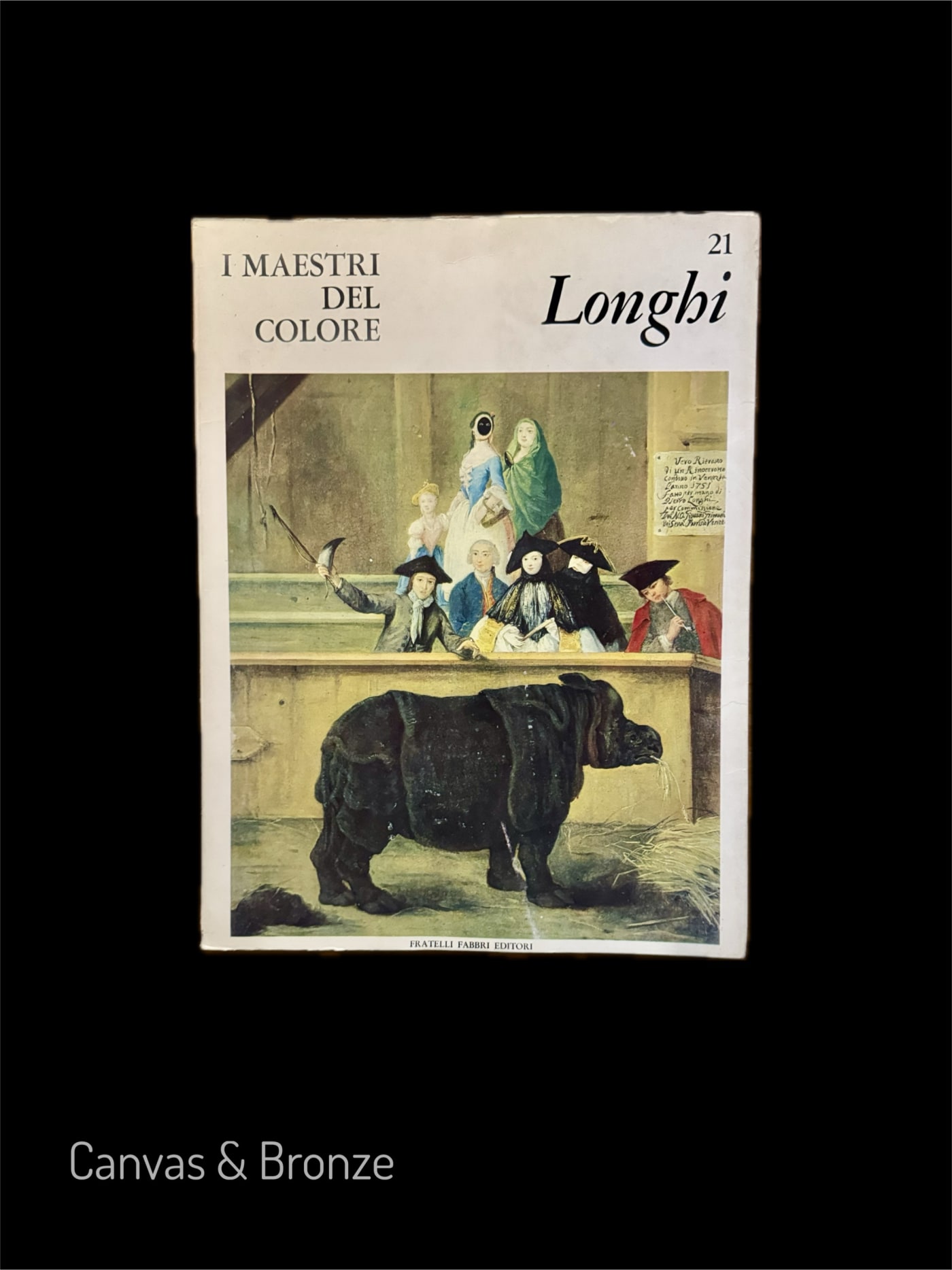 Fratelli Fabbri, "I Masetri Del Colore" - Longhi, 1960s