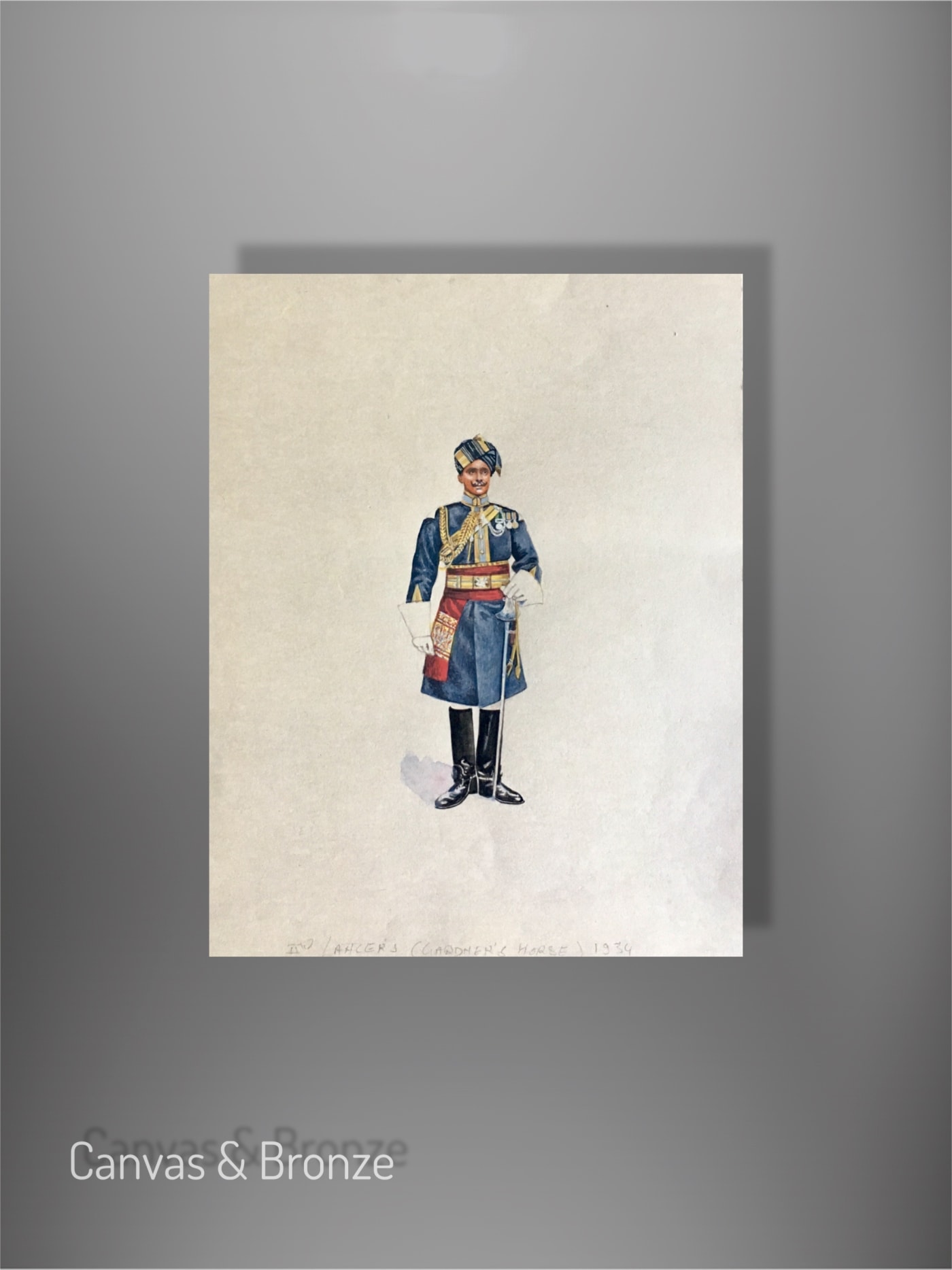 Santosh k Sharma, British Raj Soldier - II nd Lancer's (Garnder's Horse) (1934) (M)