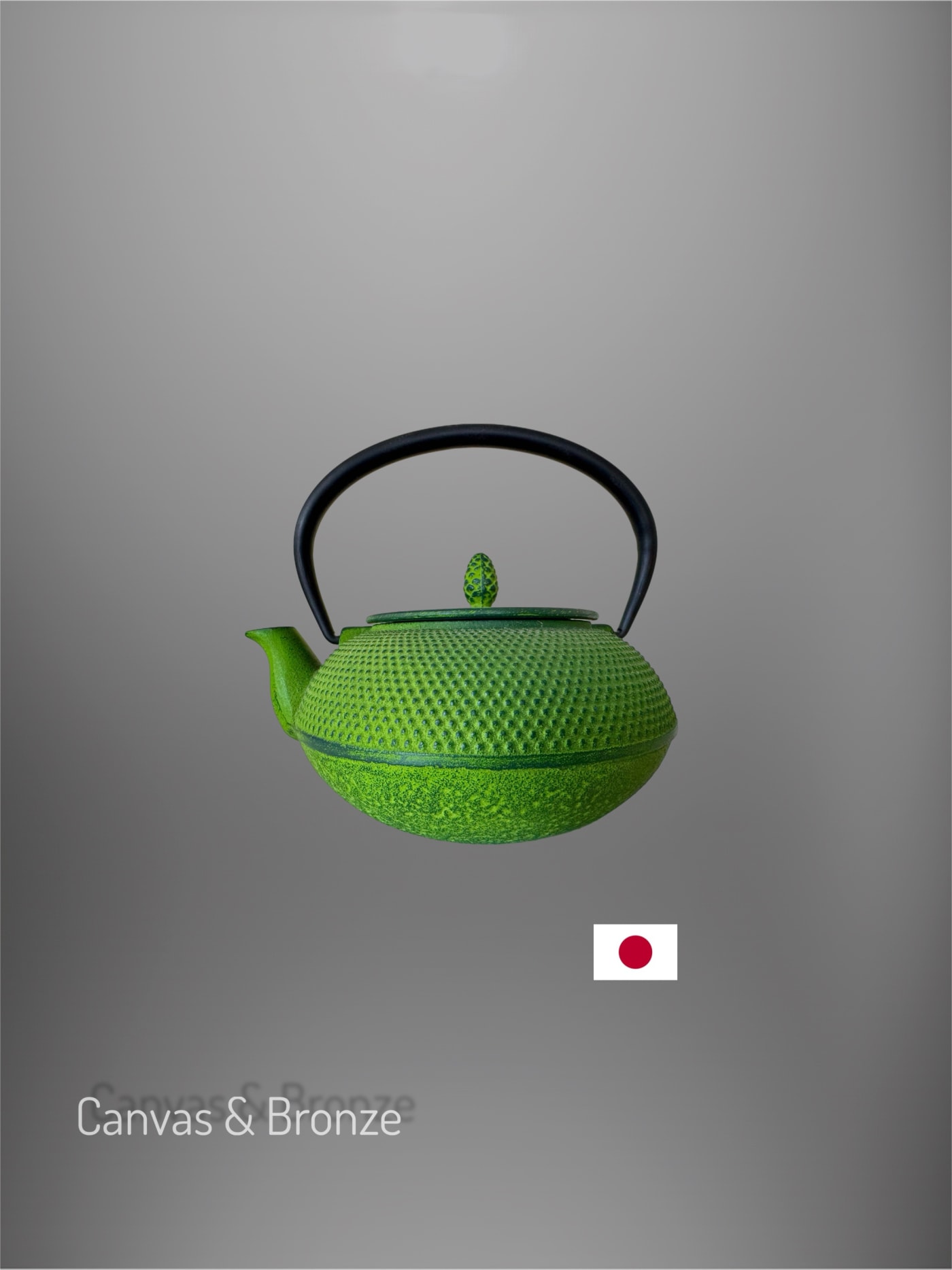 Anonymous, Japanese Cast Iron Teapot - Green, 2021